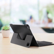 Dux Ducis Wireless Touchpad Keyboard Case - полиуретанов калъф, клавиатура, тракпад и поставка за iPad Pro 12.9 M1 (2021), iPad Pro 12.9 (2020), iPad Pro 12.9 (2018) (черен) 6