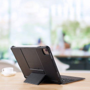 Dux Ducis Wireless Touchpad Keyboard Case - полиуретанов калъф, клавиатура, тракпад и поставка за iPad Pro 11 M1 (2021), iPad Pro 11 (2020), iPad Pro 11 (2018), iPad Air 4 (2020) (черен) 6
