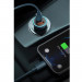 Baseus Golden Contactor Pro Quick Car Charger 40W (TZCCJD-A0G) - зарядно за кола с 2xUSB-A изхода, технология за бързо зареждане и USB-A към USB-C кабел (тъмносив) 11