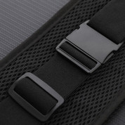 Ultimate 4-pocket Running Belt - универсален спортен калъф за кръста с 4 джоба за смартфони (сив) 8