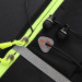 Ultimate 4-pocket Running Belt - универсален спортен калъф за кръста с 4 джоба за смартфони (лилав) 14