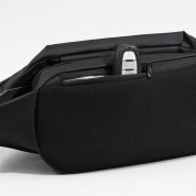 Ultimate Shoulder Sling Backpack - стилна чанта с презрамка за смартфони и други дребни вещи (черен) 7