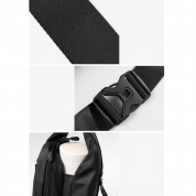 Ultimate Shoulder Sling Backpack - стилна чанта с презрамка за смартфони и други дребни вещи (черен) 3