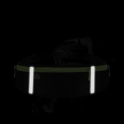 Ultimate 4-pocket Running Belt - универсален спортен калъф за кръста с 4 джоба за смартфони (зелен) 11