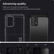 Spigen Tough Armor Case - хибриден кейс с най-висока степен на защита за Samsung Galaxy A52, Galaxy A52 5G (черен) 2