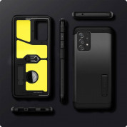 Spigen Tough Armor Case - хибриден кейс с най-висока степен на защита за Samsung Galaxy A52, Galaxy A52 5G (черен) 7