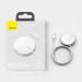 Baseus Simple Mini Magnetic Wireless Charger (WXJK-H03) - поставка (пад) за безжично зареждане за iPhone с Magsafe и Qi съвместими устройства (син) 19