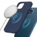 Baseus Simple Mini Magnetic Wireless Charger (WXJK-H03) - поставка (пад) за безжично зареждане за iPhone с Magsafe и Qi съвместими устройства (син) 9
