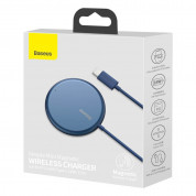 Baseus Simple Mini Magnetic Wireless Charger (WXJK-H03) (blue) 17