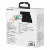 Baseus Simple Mini Magnetic Wireless Charger (WXJK-H06) - поставка (пад) за безжично зареждане за iPhone с Magsafe и Qi съвместими устройства (зелен) 18