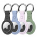 Dux Ducis Silicone Flexible Cover Keychain Loop 4-Pack - комплект от 4 броя силиконови ключодържатели за Apple AirTag (различни цветове) 1