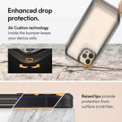 Spigen Cyrill Classic Charm Case - дизайнерски кейс с висока защита и връзка за носене за iPhone 12 Pro, iPhone 12 (черен-прозрачен) 7