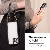 Spigen Cyrill Classic Charm Case - дизайнерски кейс с висока защита и връзка за носене за iPhone 12 Pro, iPhone 12 (черен-прозрачен) 9