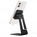Spigen OneTap Magnetic Stand - магнитна поставка за бюро за iPhone с Magsafe (черен) 3