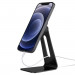 Spigen OneTap Magnetic Stand - магнитна поставка за бюро за iPhone с Magsafe (черен) 2