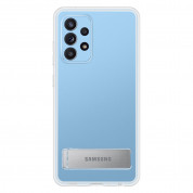 Samsung Clear Standing Cover EF-JA525 - оригинален удароустойчив хибриден кейс с поставка за Samsung Galaxy A52, Galaxy A52 5G (прозрачен) 5