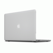 Next One Hardshell - качествен предпазен кейс за MacBook Pro 16 (прозрачен-мат)