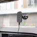 4smarts UltiMag RoadTrip Wireless Car Charger Set 15W - поставка за радиатора или таблото на кола с безжично зареждане за iPhone с Magsafe (черен) 8