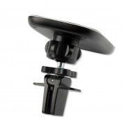 4smarts UltiMag RoadTrip Wireless Car Charger Set 15W - поставка за радиатора или таблото на кола с безжично зареждане за iPhone с Magsafe (черен) 2