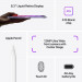 Apple iPad Mini 6 (2021) Wi-Fi + Cellular 256GB с ретина дисплей и A15 Bionic чип (тъмносив)  7
