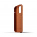 Mujjo Full Leather Case - кожен (естествена кожа) кейс за iPhone 13 Pro Max (кафяв) 5