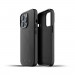 Mujjo Full Leather Case - кожен (естествена кожа) кейс за iPhone 13 Pro Max (черен) 2