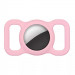 JC AirTag Pet Collar - силиконов държач за каишки за домашни любимци за Apple AirTag (розов) 1