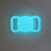 JC AirTag Pet Collar (blue glow) 2