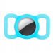 JC AirTag Pet Collar - силиконов държач за каишки за домашни любимци за Apple AirTag (син-фосфор) 2