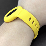 JC AirTag Silicone Band (yellow) 2