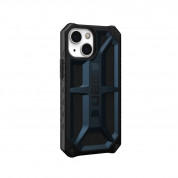 Urban Armor Gear Monarch Case - удароустойчив хибриден кейс за iPhone 13 mini (син) 2
