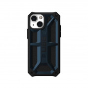Urban Armor Gear Monarch Case - удароустойчив хибриден кейс за iPhone 13 mini (син)