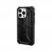 Urban Armor Gear Monarch Case - удароустойчив хибриден кейс за iPhone 13 Pro (черен-карбон) 2
