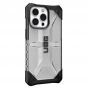 Urban Armor Gear Plasma - удароустойчив хибриден кейс за iPhone 13 Pro (прозрачен) 2