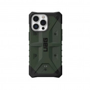 Urban Armor Gear Pathfinder Case - удароустойчив хибриден кейс за iPhone 13 Pro (зелен)