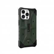 Urban Armor Gear Pathfinder Case - удароустойчив хибриден кейс за iPhone 13 Pro (зелен) 2