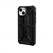 Urban Armor Gear Monarch Case - удароустойчив хибриден кейс за iPhone 13 (черен) 1