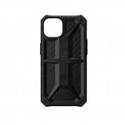 Urban Armor Gear Monarch Case - удароустойчив хибриден кейс за iPhone 13 (черен-карбон) 4