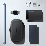 Ugreen HDD Case Box - органайзер за външен хард диск, кабели, слушалки и други аксесоари (черен) 4