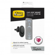 OtterBox Car Vent Mount for MagSafe - поставка за радиатора на кола за iPhone с Magsafe (черен) 5