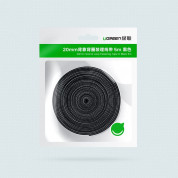 Ugreen Velcro Straps Cable Organizer - велкро лента за организиране на кабели (100 см) (черен)  11