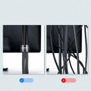 Ugreen Velcro Straps Cable Organizer - велкро лента за организиране на кабели (100 см) (черен)  3