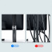 Ugreen Velcro Straps Cable Organizer - велкро лента за организиране на кабели (100 см) (черен)  4