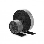 Ugreen Velcro Straps Cable Organizer - велкро лента за организиране на кабели (100 см) (черен)  1