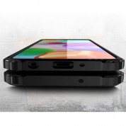 Hybrid Armor Case - хибриден удароустойчив кейс за Samsung Galaxy A21s (черен) 3