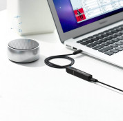 Ugreen Bluetooth Wireless 3.5 mm Transmitter - безжичен блутут аудио адаптер, чрез който можете да прехвърлите звука от телевизор или компютър към слушалки или аудио система 5