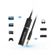 Ugreen Bluetooth Wireless 3.5 mm Transmitter - безжичен блутут аудио адаптер, чрез който можете да прехвърлите звука от телевизор или компютър към слушалки или аудио система 4