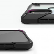 Ringke Fusion X - удароустойчив хибриден кейс за Samsung Galaxy A21s (черен-прозрачен) 3