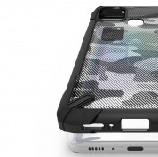 Ringke Fusion X - удароустойчив хибриден кейс за Samsung Galaxy A21s (черен-прозрачен) 4