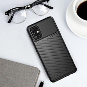 Thunder Rugged TPU Case for Samsung Galaxy A21s (matte black) 11